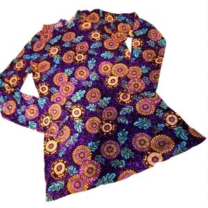 FANFARE | Retro Groovy Vintage Top, Sz. M